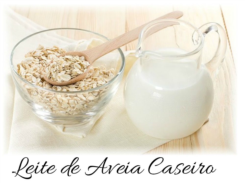 Leite de aveia caseiro