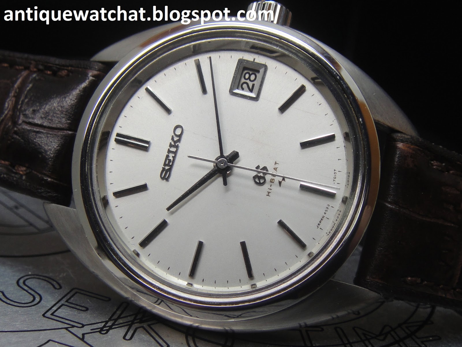 Antique Watch Bar: GRAND SEIKO 36000 HI-BEAT 4522-7010 GS11 (SOLD)