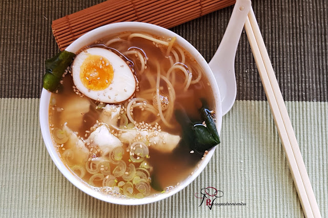 Sopa de pescado estilo Ramen