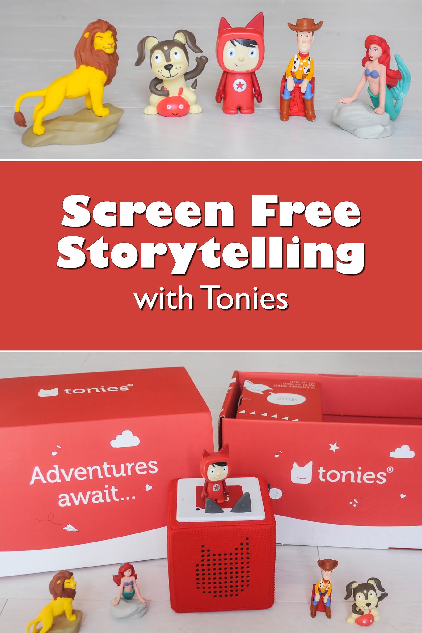 Screen Free Storytelling with Tonies!