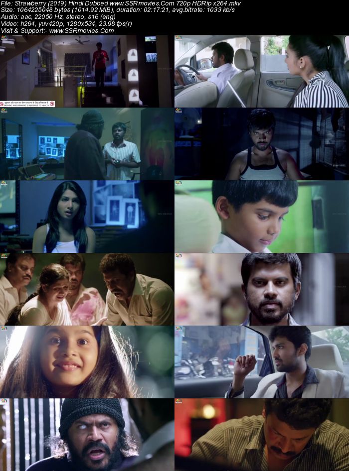 Strawberry (2019) Hindi Dubbed 480p HDRip x264 400MB Movie Download