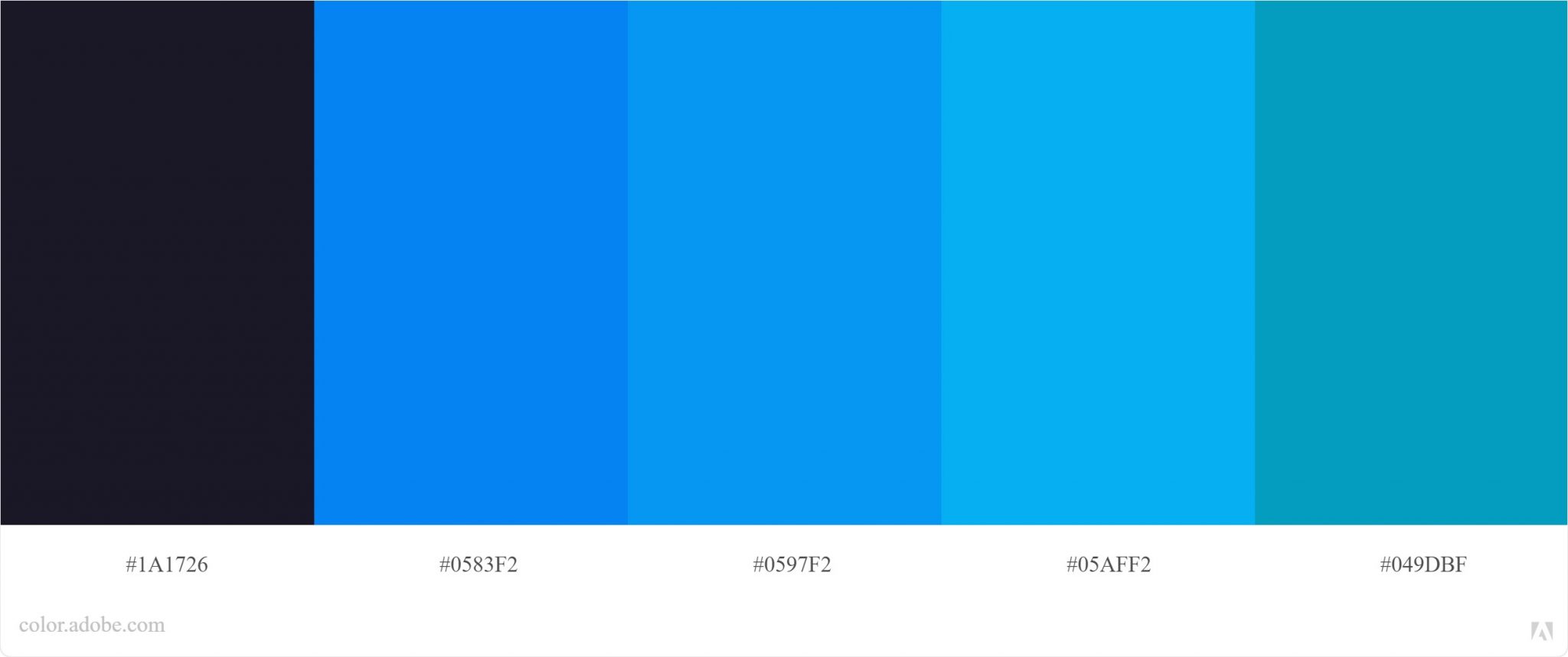 Kode Warna Biru dan Adobe Illustrator WSM Project