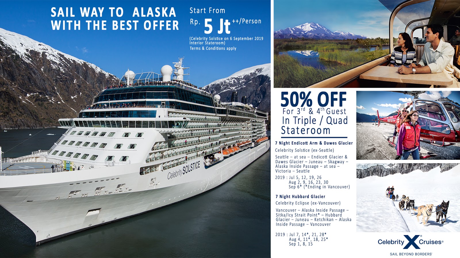 Gho Holiday Travel Celebrity Cruise Promo Sailing Sept 2019