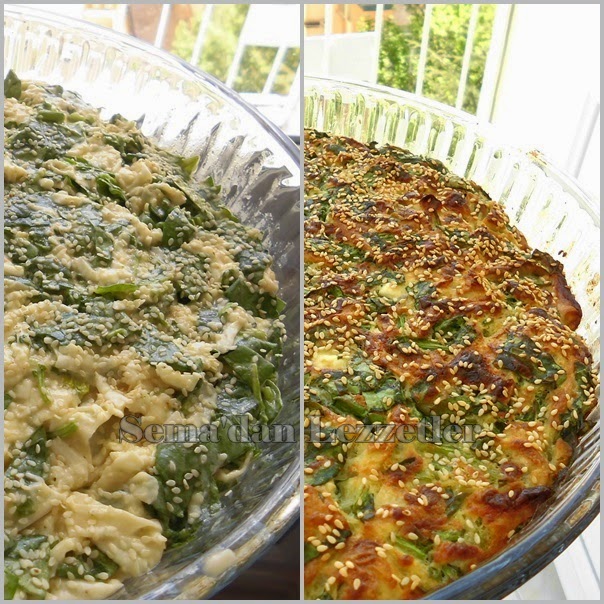 Semadan Lezzetler Ispanaklı pırtık böreği