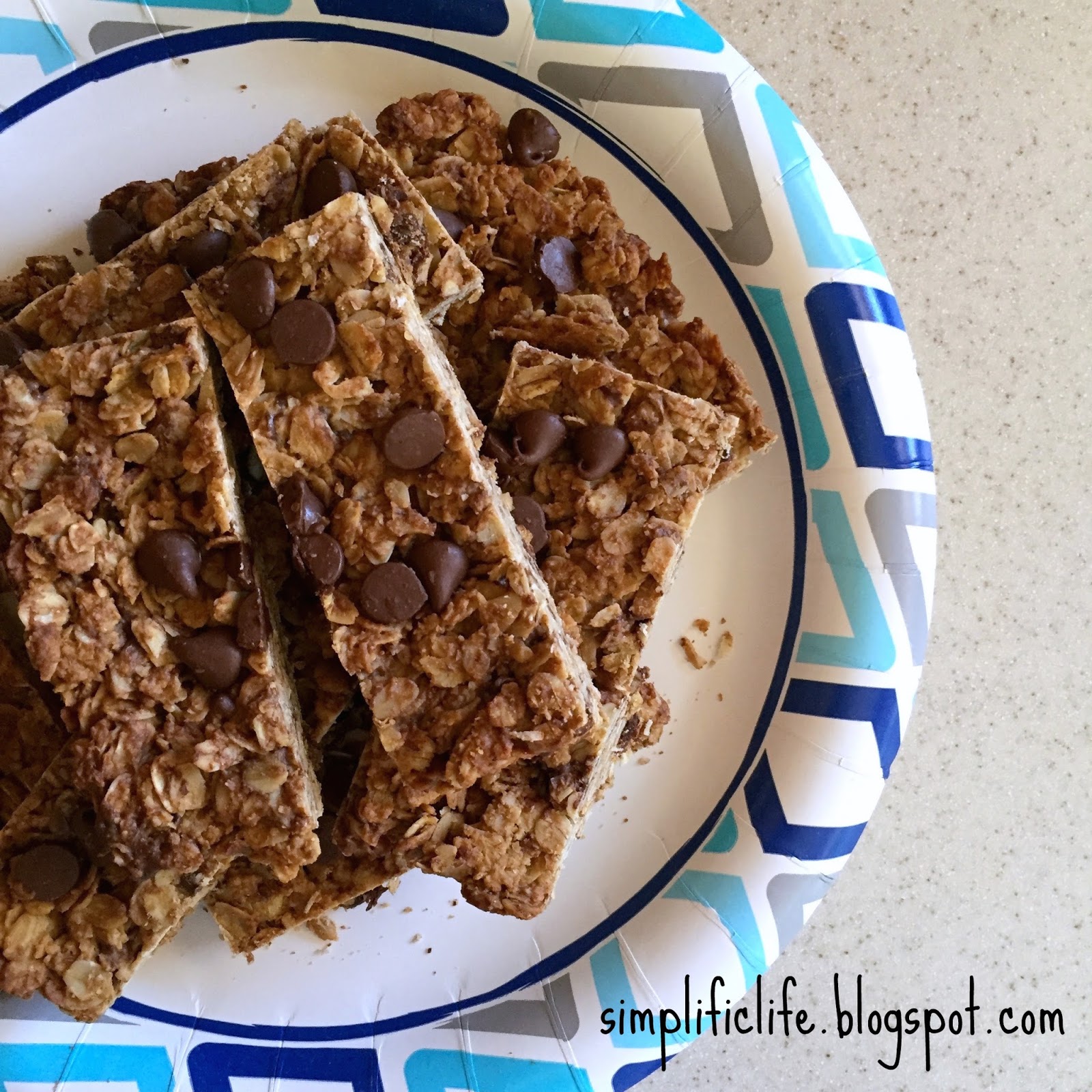 The Simple Life 5 Ingredient Granola Bars