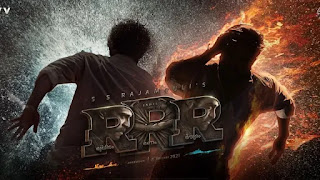 film RRR poster film RRR motion Poster release