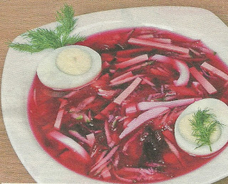 Холодник со свеклой и огурцами Состав продуктов и способ приготовления