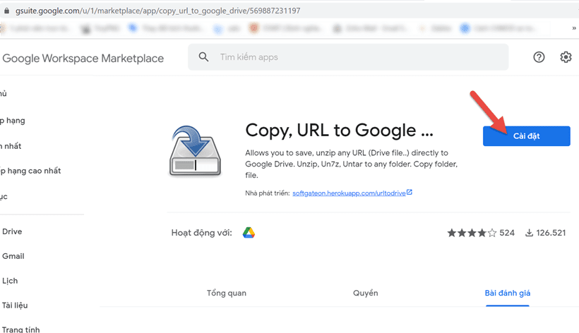 Cách copy file Google Drive người khác về Google Drive của mình