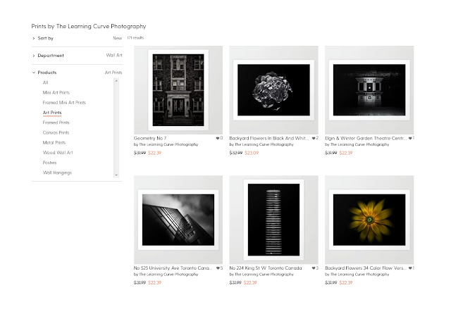 Black Friday Week on Society6 by The Learning Curve Photography