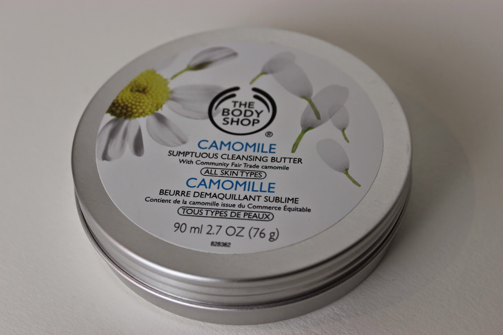 Speed Review The Body Shop Camomile Sumptuous Cleansing Butter SKIN DEEP