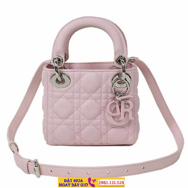 Túi Xách MINI LADY DIOR BAG Pink  STH14  Shoptuihanghieucom