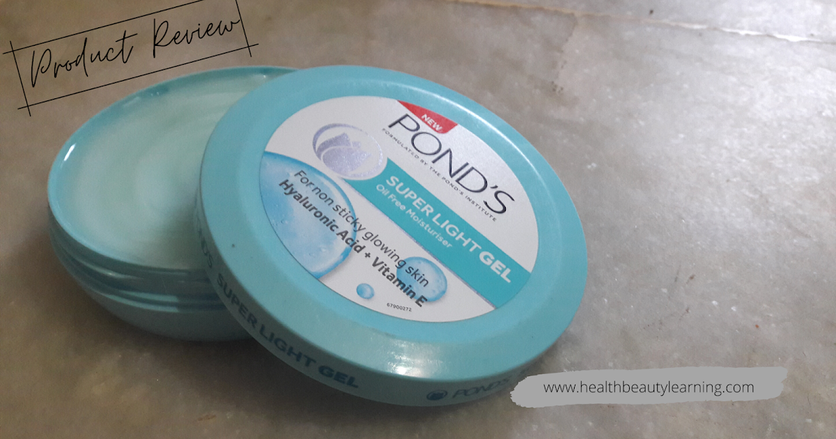 ponds non sticky moisturizer