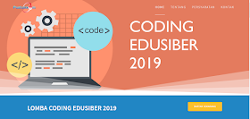 jadwal pelaksanaan Lomba Coding Edusiber  Lomba Coding Edusiber 2019 untuk Guru dan Siswa SMA/SMK
