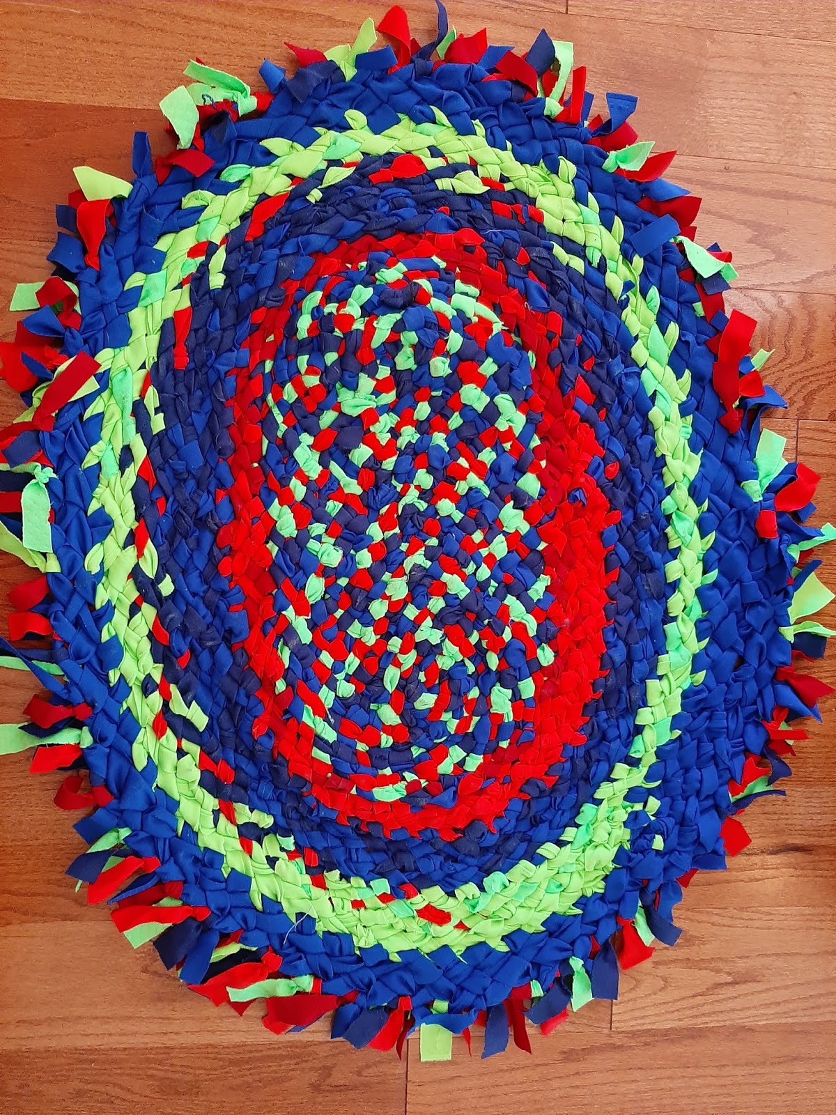 ozarkcastle, MY Creative Side 4 braid rug class