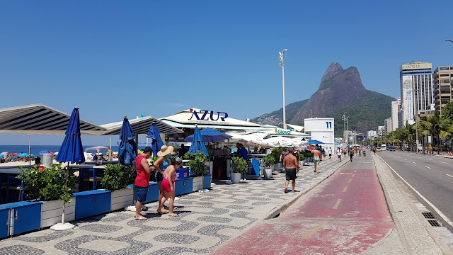 Blog Apaixonados por Viagens - Azur Praia Leblon - Rio de Janeiro