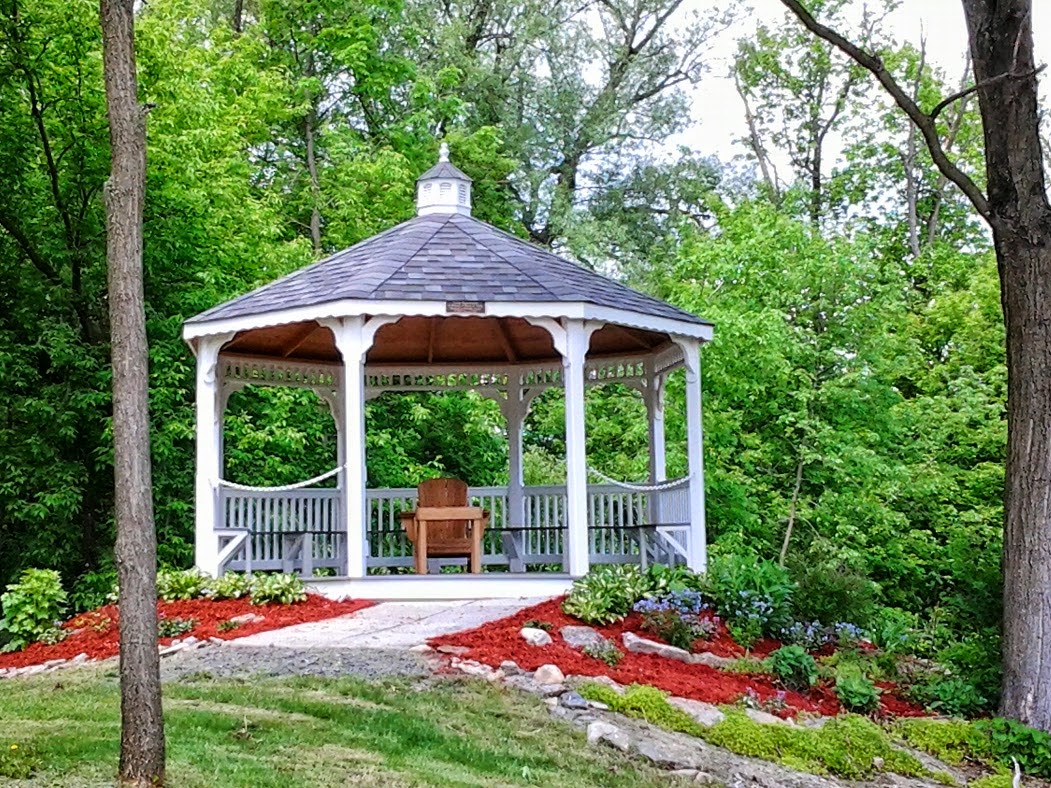 WHAT'S HAPPENING! Gazebo ready for summer events