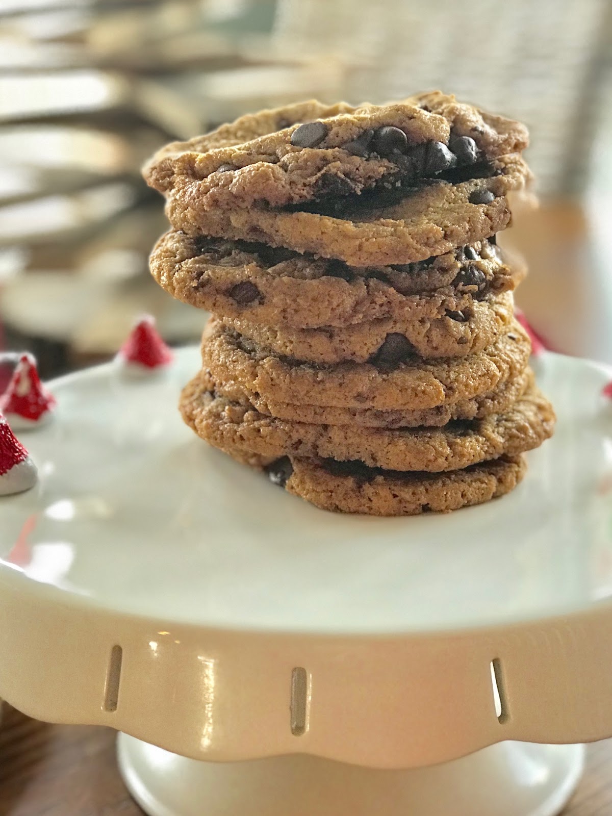 Flourless Peanut Butter Chocolate Chip Cookies Sundaysupper Our Good Life