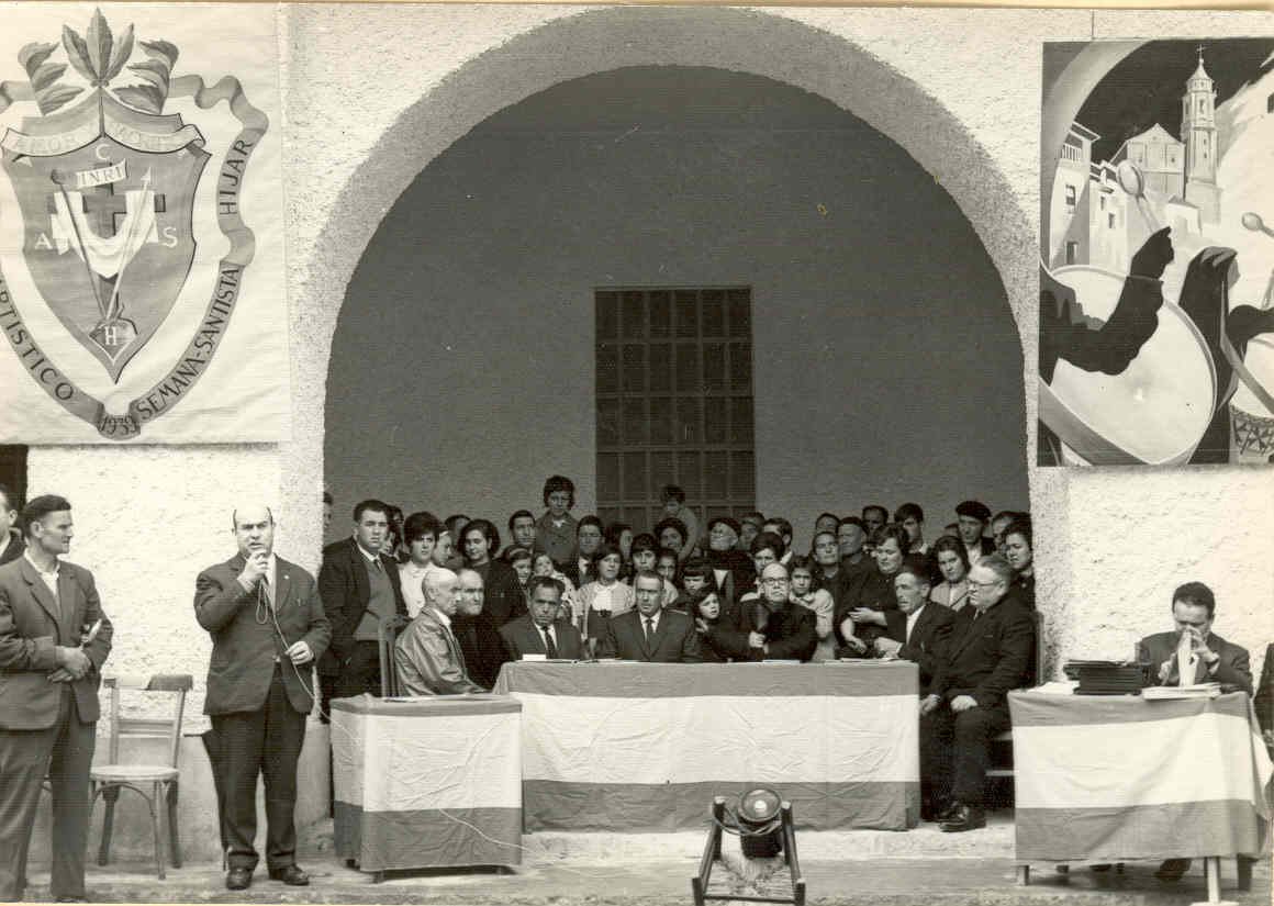 CONCURSO DE TAMBORES AÑOS  1966.