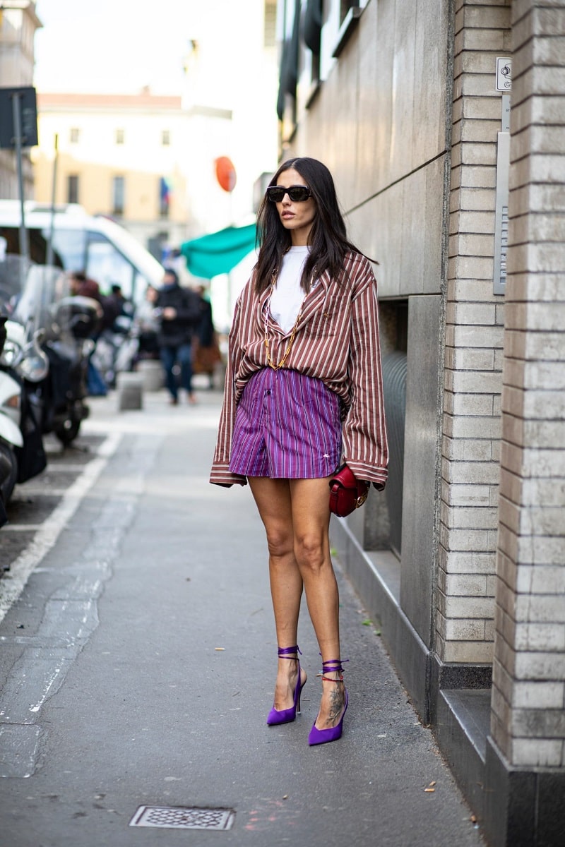 Striped Button-Down is back in-style this 2020 - For Urban Women ...