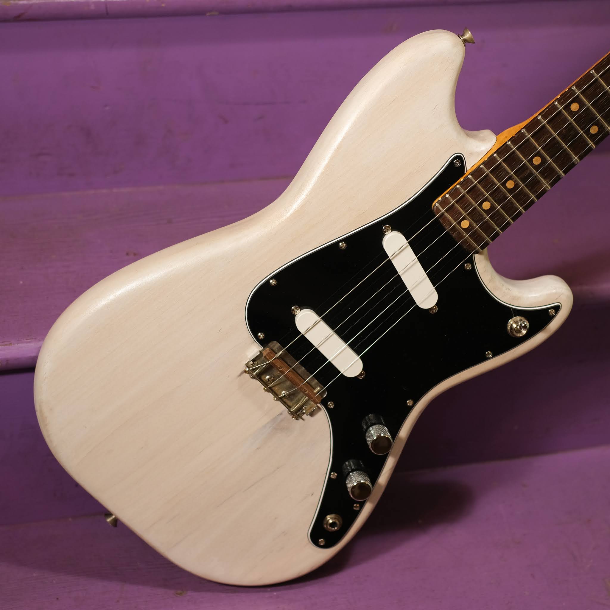 1960s Fender Partscaster Duo Sonic Electric Tenor Guitar