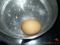 Cocinando el huevo