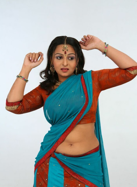 Divya Prabha Telugu Actress Beautiful Pics In Saree 2