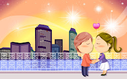 romantic cartoon couple cartoons hd lovely wallpapers animation adorable vector quotes cute ever happily couples
