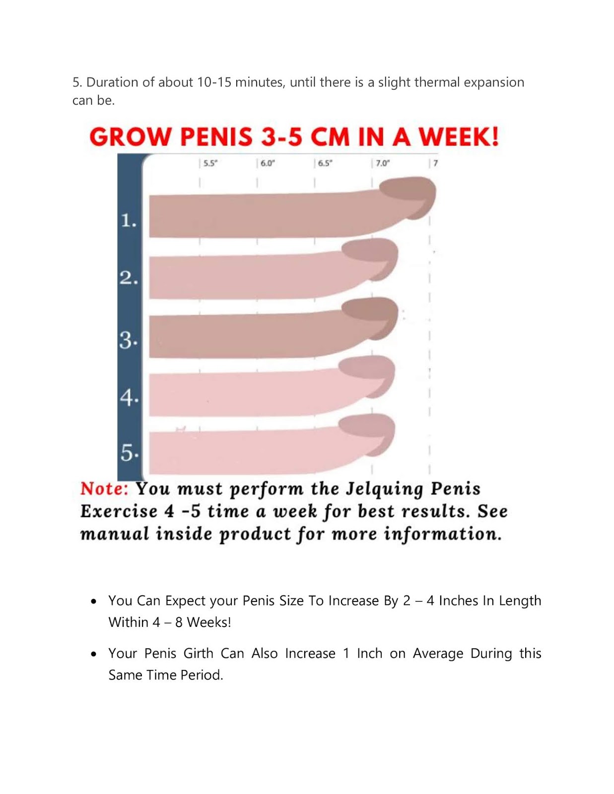 Long does your penis grow