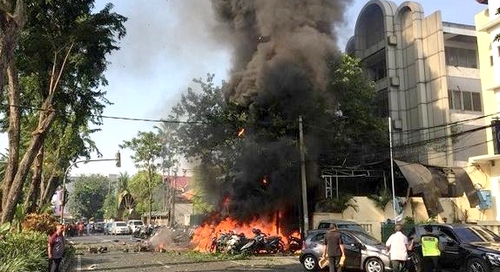 Bom Bunuh Diri Serang Tiga Gereja di Surabaya, 11 Orang Tewas dan 41 Terluka 