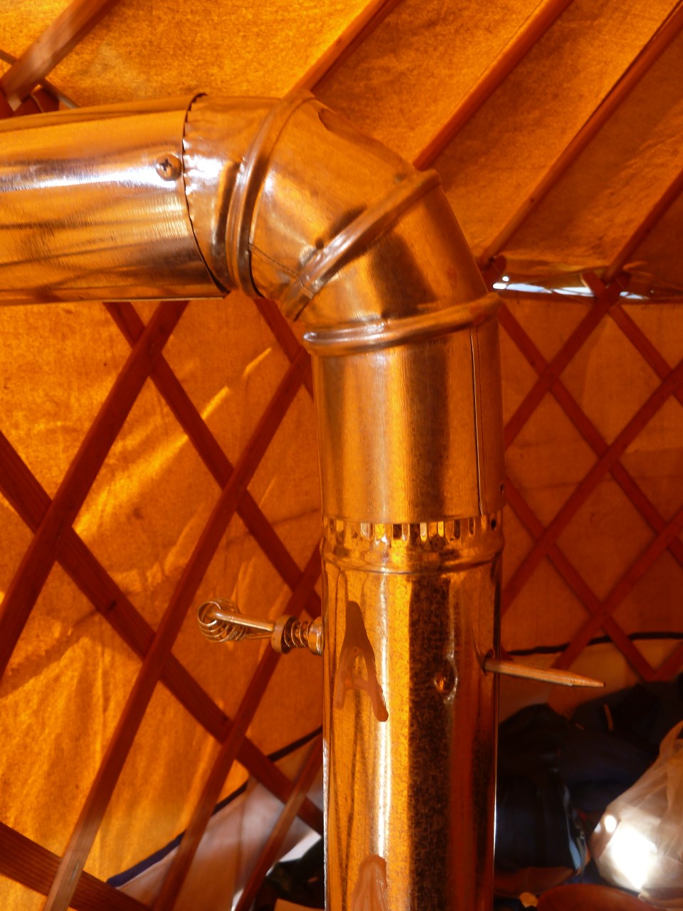 Nomadic Life A Propane Heater for the Yurt