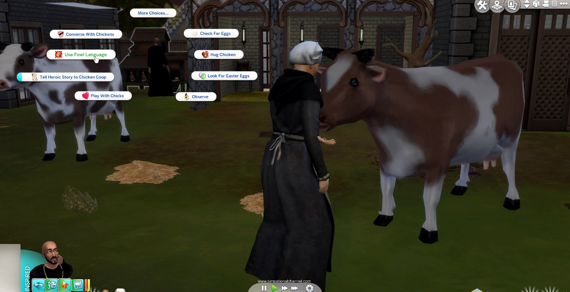 Functional Cows & Chicken Coop! Simsational Channel