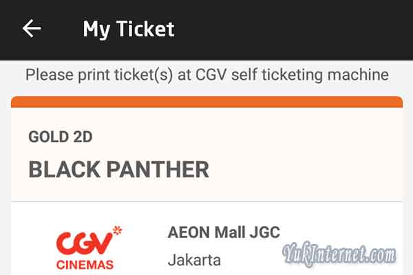Cara Membeli Tiket Bioskop Online CGV dan CinemaXXI