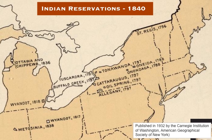 Infographics, Maps, Music and More: Native American History - New York 