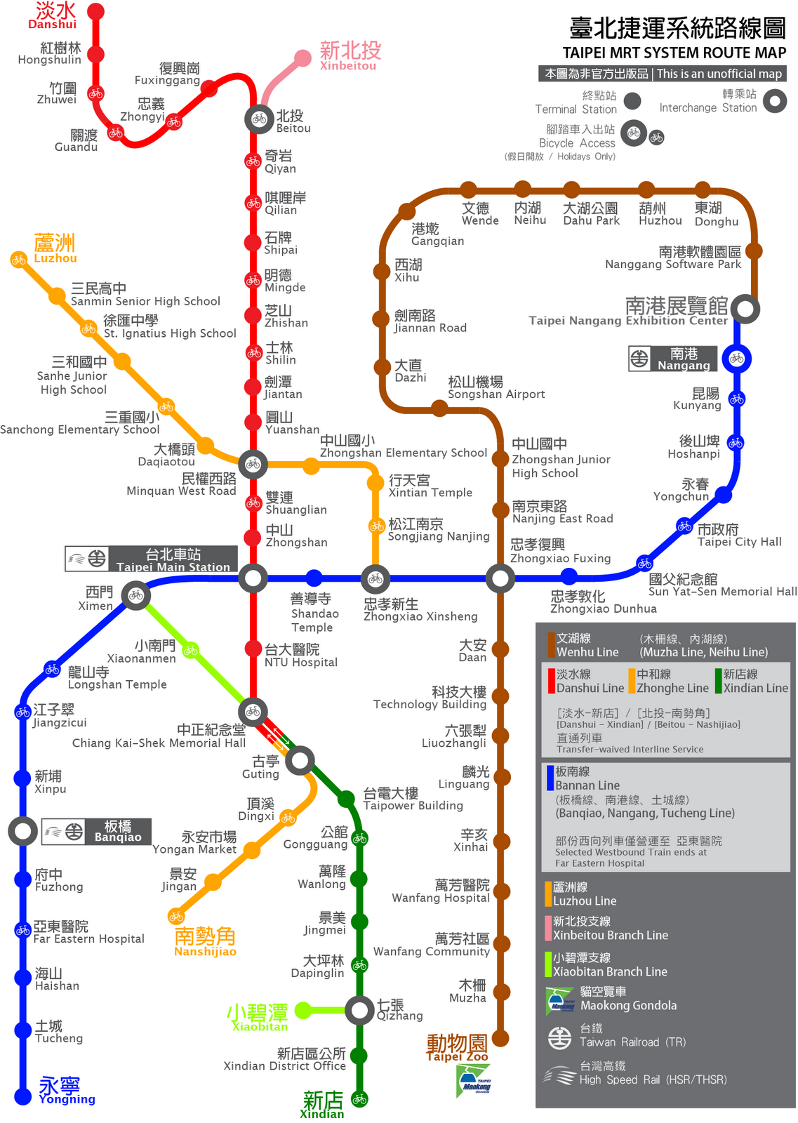 Taiwan Map Railway