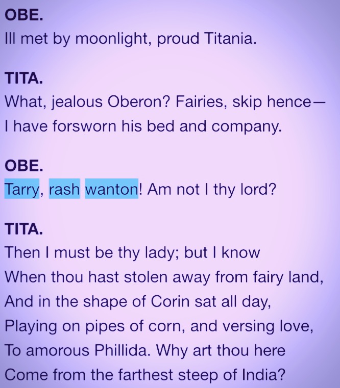 Shakespeare Coach Emily Staudt Breaking Down the Bard Tarry, rash