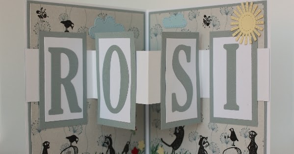 Stempelfroschsblog Kleine Waschbaren Zum Geburtstag