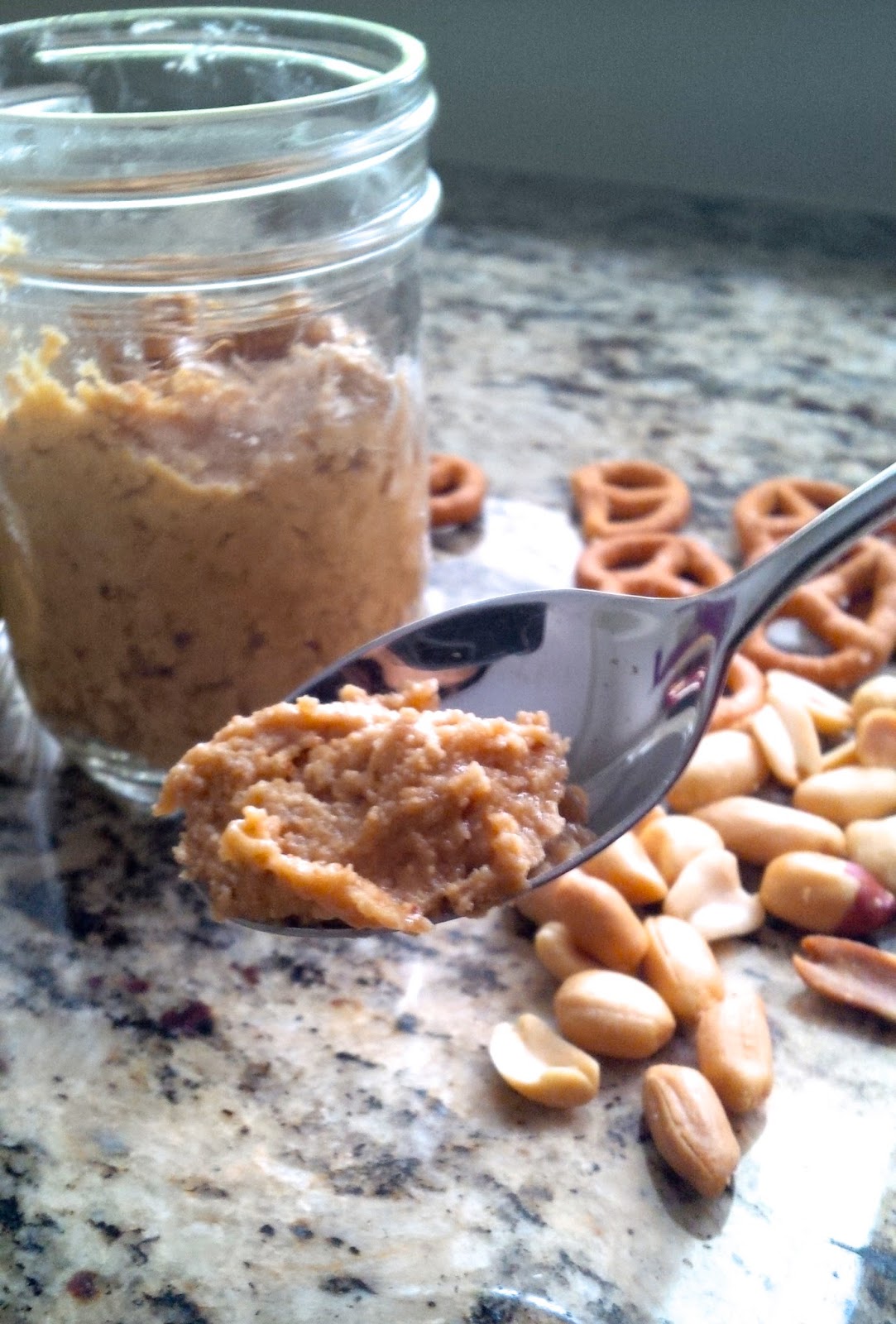 Healthy Like This Recipe White Chocolate + Pretzel Peanut Butter