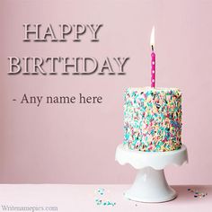 birthday images with name