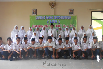 Daftar Pengurus OSIS MTsN 1 Tegal Masa Bhakti 2016-2017