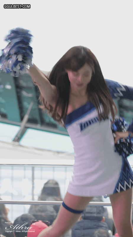 GGULBEST.COM GIF FACTORY: cheerleader Kim Hanna.gif