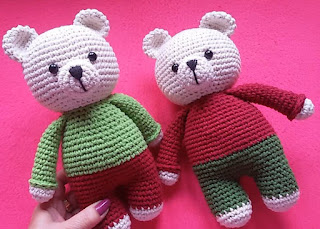 PATRON GRATIS OSO AMIGURUMI 45845