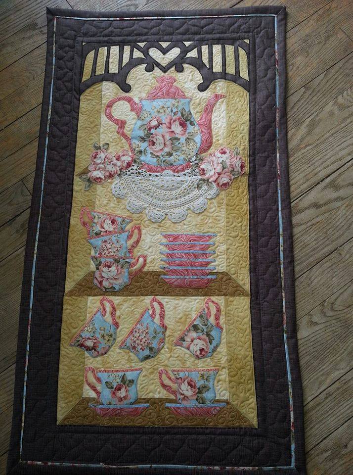 PJ's Crafty Creations Rhoda's Tea Time Quilt Pattern