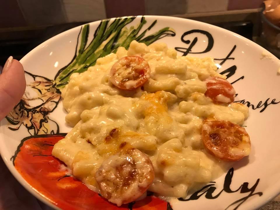 Mary Berry Macaroni Cheese with Cherry Tomato Topping (543 or 362
