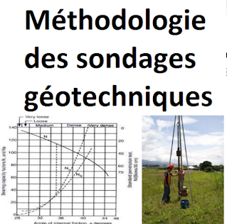 les types des sondages géotechniques avec la méthodologie à entamer