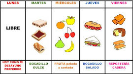 CALENDARIO SEMANAL DE DESAYUNOS SALUDABLES