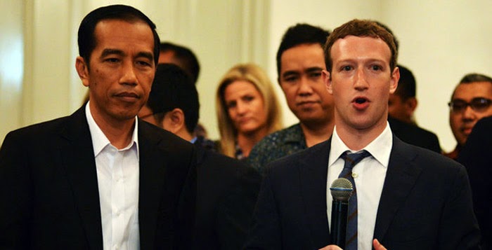 Misi Penting Pendiri Facebook Temui Jokowi di Indonesia dalam Dunia Usaha