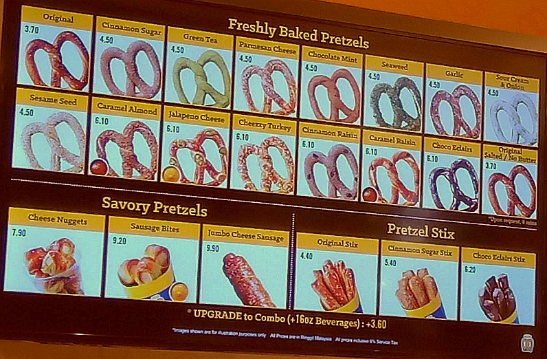 (Eat to Live) or (Live to Eat) Auntie Anne Pretzel Nuggets