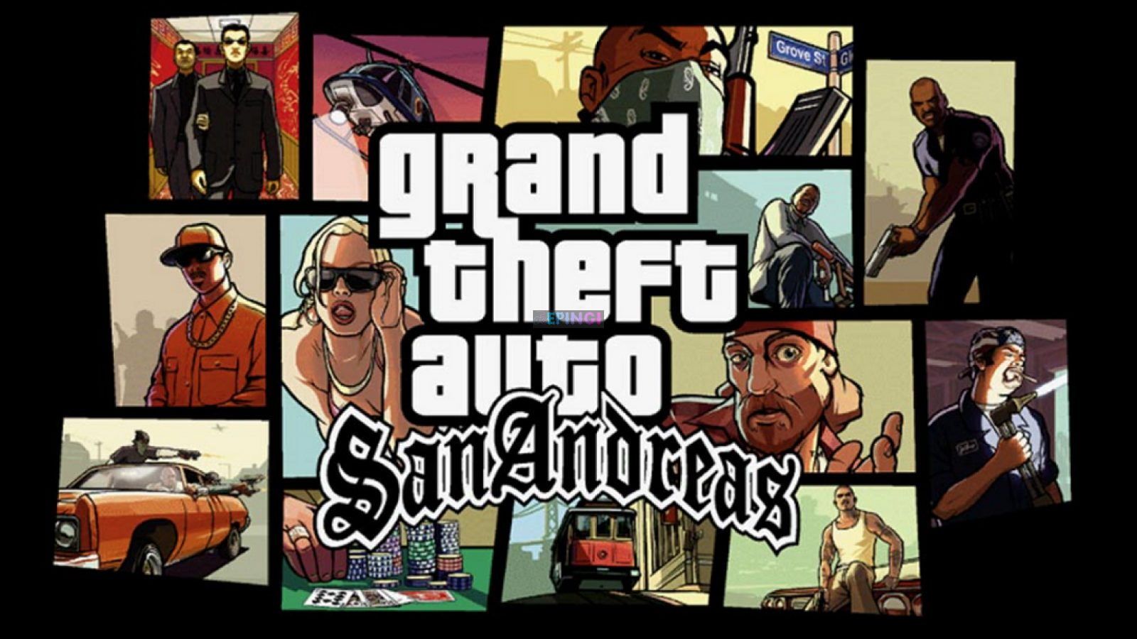 لعبة Grand Theft Auto San Andreas للموبايل لعبة Grand Theft Auto San Andreas للموبايل