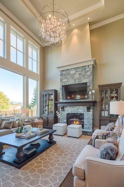 Stone Accent Wall Ideas For Living Room