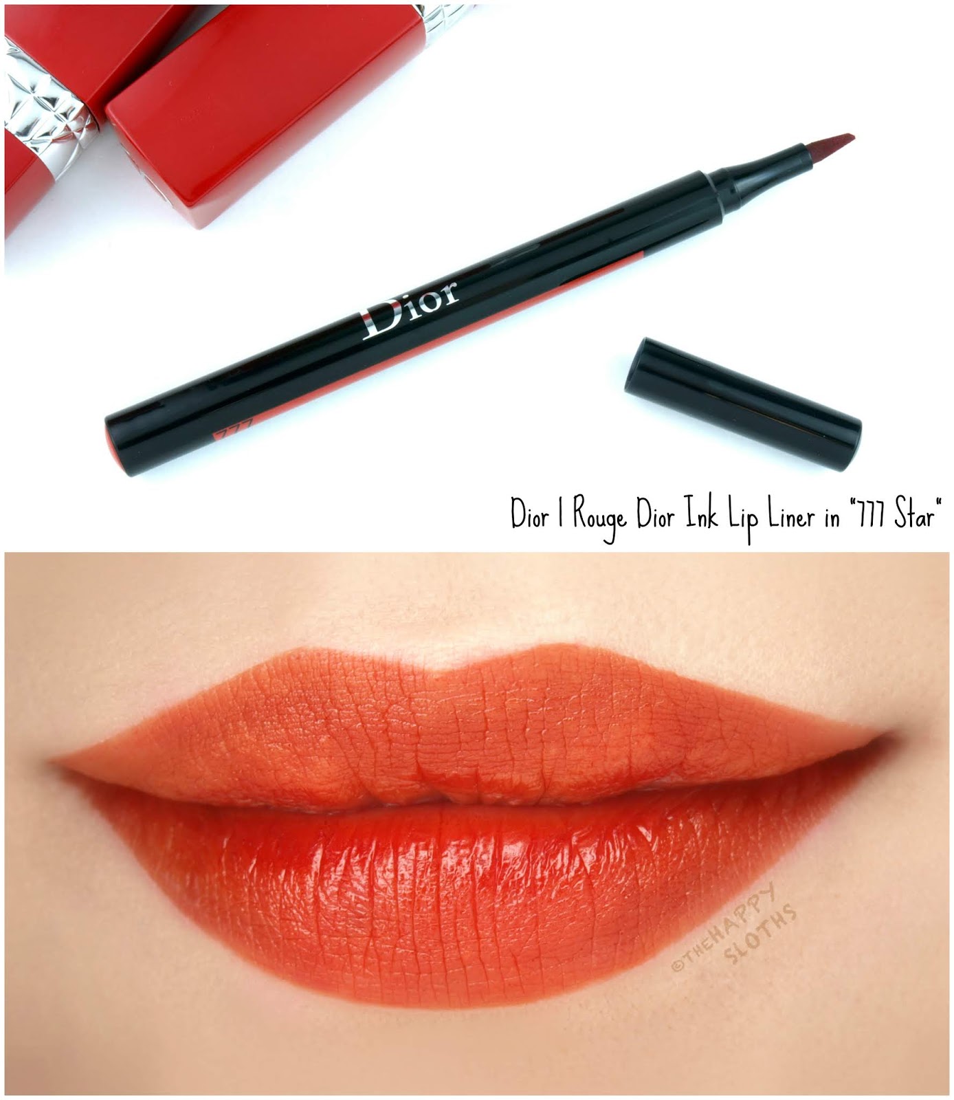 Dior | Rouge Dior Ink Lip Liner in "777 Star": Review and Swatches